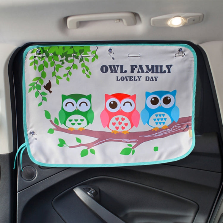 Car Large Rear Window Sunscreen Insulation Window Sunshade Cover, Size: 70*50cm — A Pony