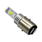 H6/BA20D 1000LM 72W 6000K White Light 2-LED 3570 Bulbs Motorcycle Headlights, DC 12-24V