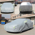 PVC Anti-Dust Sunproof Hatchback Car Cover with Warning Strips