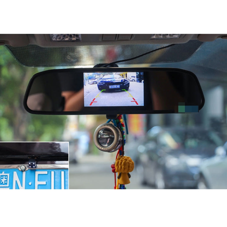 Rear View TFT-LCD Color Car Monitor, Support Reverse Automatic Screen Function, 5.0 inch 480*272