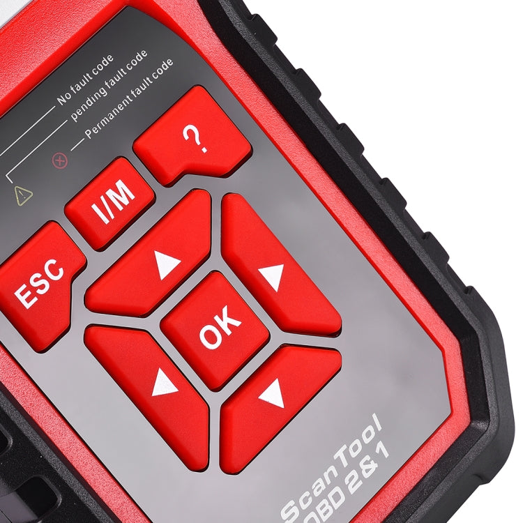 KONNWEI KW850 OBDII / CAN Car Auto Diagnostic Scan Tools Auto Scan Adapter Scan Tool Supports 8 Languages and 6 Protocols (Can Also Detect Battery and Voltage, Only Detect 12V Gasoline Car)