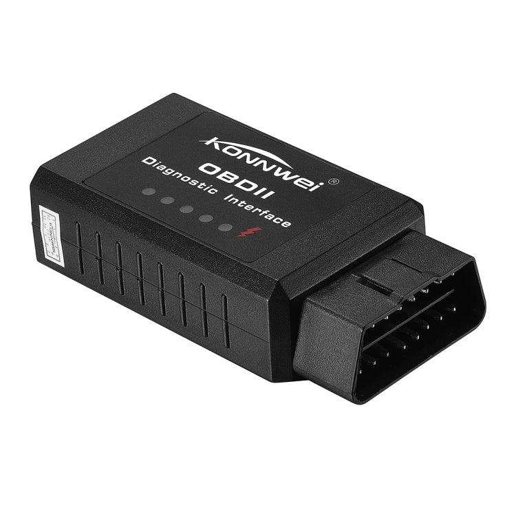 KONNWEI KW910 Android Phone Dedicated OBDII Car Auto Diagnostic Scan Tools Auto Scan Adapter Scan Tool Support 6 Protocols (Can Only Detect 12V Gasoline Car)