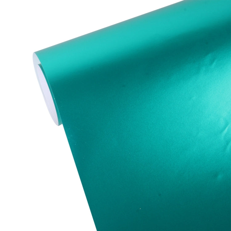 Ice Blue Metallic Matte Icy Ice Car Decal Wrap Auto Wrapping Vehicle Sticker Motorcycle Sheet Tint Vinyl Air Bubble Free, 5m * 0.5m