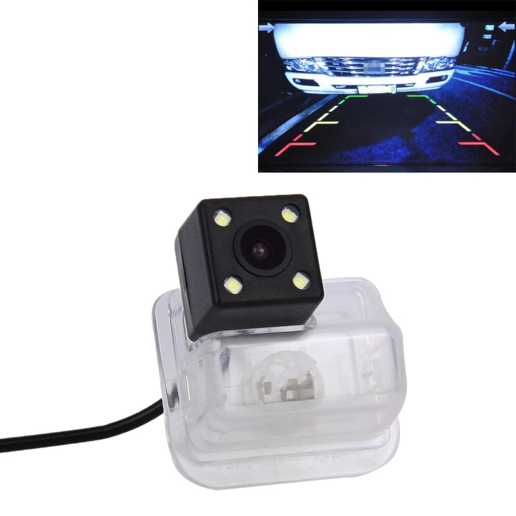 656×492 Effective Pixel HD Waterproof 4 LED Night Vision Wide Angle Car Rear View Backup Reverse Camera for 2013-2017 Version Mazda CX-5/2010-2011 Version Mazda CX-7