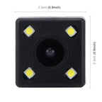 656×492 Effective Pixel HD Waterproof 4 LED Night Vision Wide Angle Car Rear View Backup Reverse Camera for 2013-2017 Version Mazda CX-5/2010-2011 Version Mazda CX-7