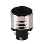 Universal Car Styling Stainless Steel Straight Bolt-on Exhaust Tail Muffler Tip Pipe with Mesh