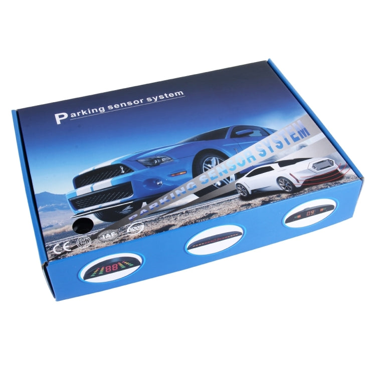 Car Buzzer Reverse Backup Radar System - Premium Quality 4 Parking Sensors Car Reverse Backup Radar System with LCD Display