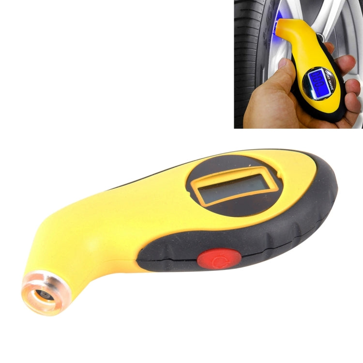 LCD Display Screen Digital Tire Gauge, Pressure Range: 5-99PSI, CEDAR 86095