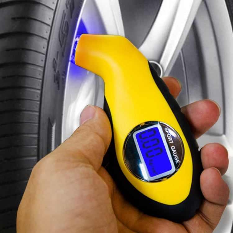 LCD Display Screen Digital Tire Gauge, Pressure Range: 5-99PSI, CEDAR 86095