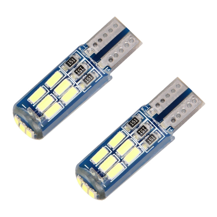 2 PCS T10/W5W/194/168/501 1.3W 9 LEDs SMD 4014 80 LM 7500K Car Reading Lamp Clearance Light, DC 12V(Cool White Light)
