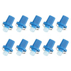 10 PCS 0.4W B8.5 Wedge Instrument Panel COB LED Light Dashboard Gauge Cluster Indicator Lamp Bulb