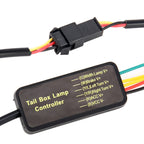 10W Car High Position Brake Light, DC 12V Cable Length: 100cm (Red Light)