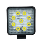 6.7W White Light Square-Shaped Waterproof Car Boat Marine Work Lights Spotlight LED Bulbs, DC 9-30V