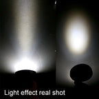 6.7W White Light Round-Shaped Waterproof Car Boat Marine Work Lights Spotlight LED Bulbs, DC 9-30V