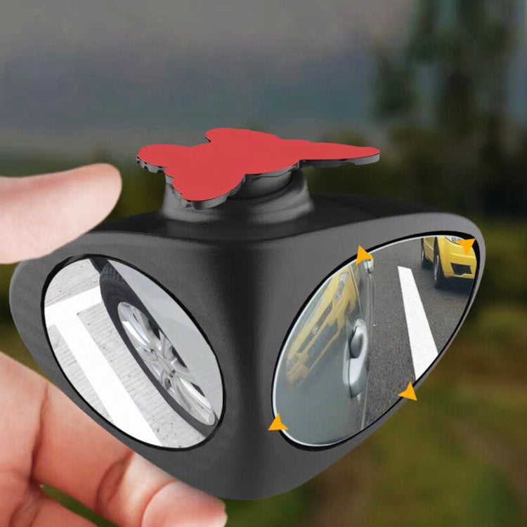 3R-046 360 Degrees Rotatable Right Blind Spot Side Assistant Mirror for Auto Car