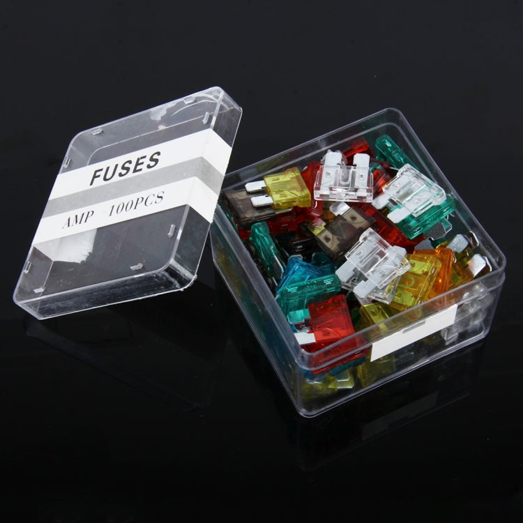 100 PCS 5Amp 7.5Amp 10Amp 15Amp 20Amp 25Amp 30Amp Add-a-circuit Fuse Tap Adapter Blade Fuse Holder(Big Size)