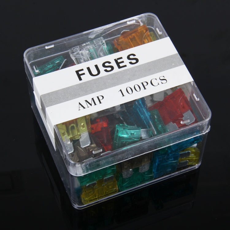 100 PCS 5Amp 7.5Amp 10Amp 15Amp 20Amp 25Amp 30Amp Add-a-circuit Fuse Tap Adapter Blade Fuse Holder(Big Size)