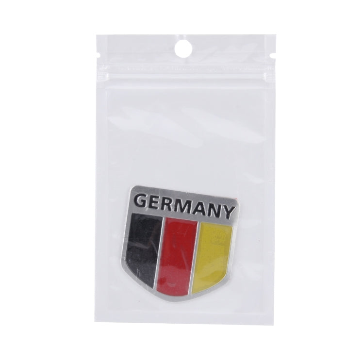 Style Metal Car Sticker, Germany Flag
