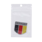 Style Metal Car Sticker, Germany Flag