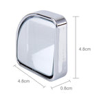 3R-015 2 PCS Car Blind Spot Rear View Wide Angle Mirror, Diameter: 5cm