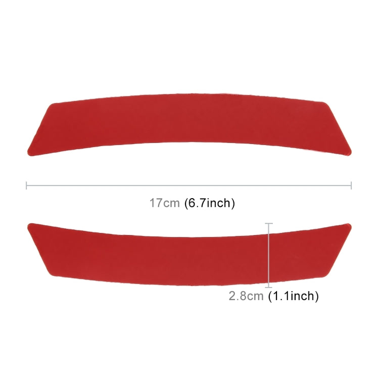 Car-Styling Wheel Eyebrow Decorative Sticker Decorative Strip, 2 PCS