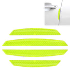 Universal Car Door Anti-collision Strip Protection Guards Trims Stickers, 4 PCS