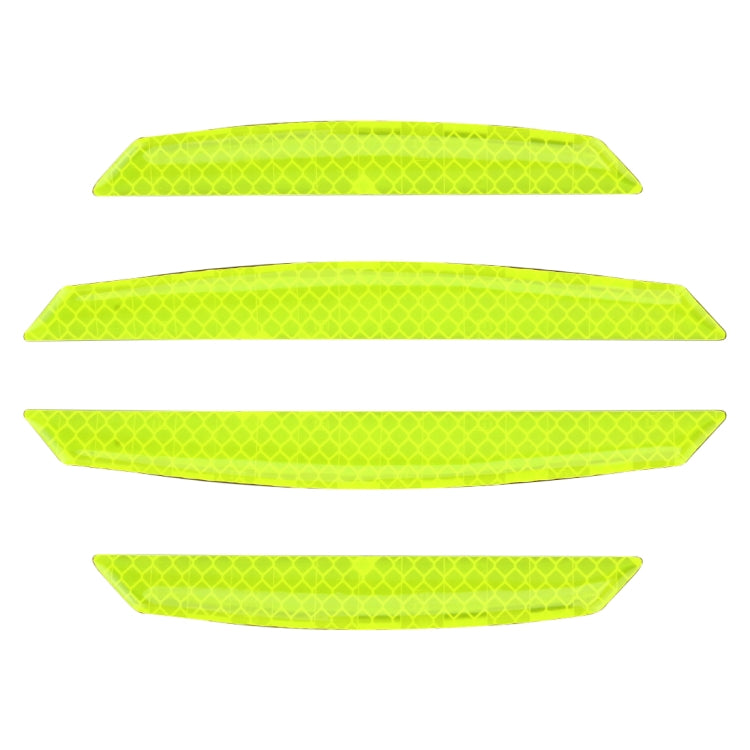 Universal Car Door Anti-collision Strip Protection Guards Trims Stickers, 4 PCS