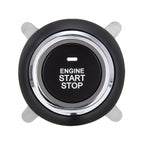 Smart Car Switch Car Engine Start Stop Switch Car Push Start Switch, with RFID Alarm System, Blue Light