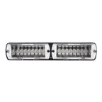 DC 12V 4.2W 16LEDs Crystal Lamp Beads Car Windshield Warning Lamp 18 Flash Patterns(Adjustable)