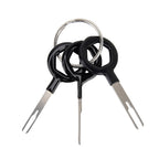 Auto Car Rubberized Plug Circuit Board Wire Harness Terminal Extraction Pick Connector Crimp Pin Back Needle Remove Tool