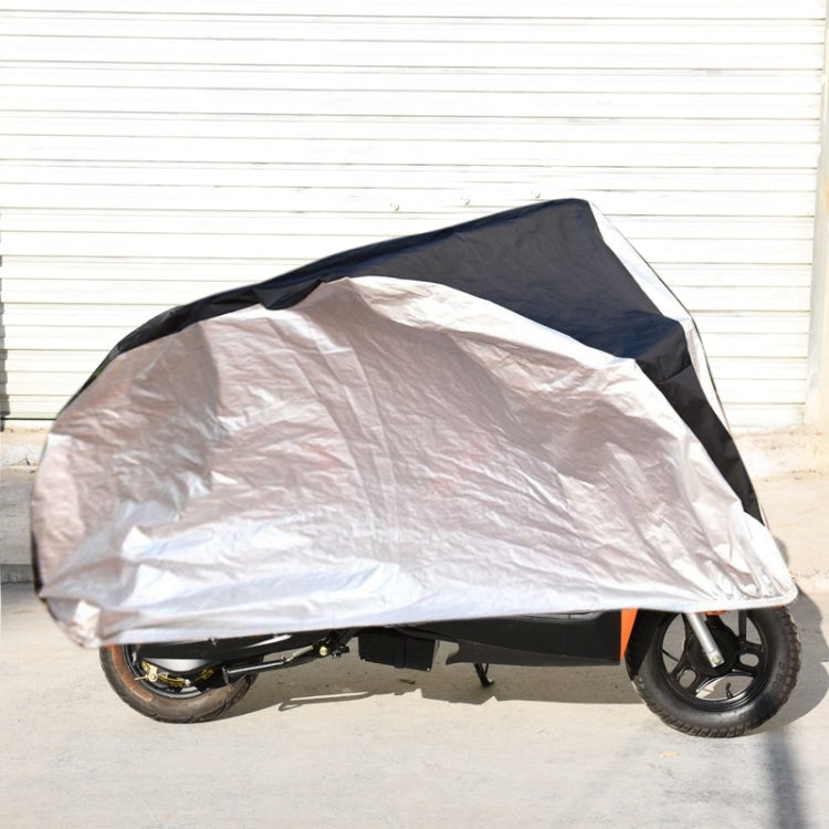 190T Polyester Taffeta All Season Waterproof Sun Motorcycle Mountain Bike Cover Dust & Anti-UV Outdoor Camouflage Bicycle Protector, Size: XL — CMS5410AD
