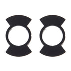 TK-122 1 Pair H1 LED Headlight Bulb Base Retainer Holder Adapter for Honda(Odyssey, Accord, Civic and CRV)