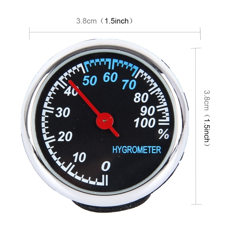 Portable Hygrometer Mini Plastic Round Pointer Humidity Decorative Sensor Tools