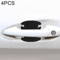 Car-Styling Car Door Handle Scratches Resistant Sticker, 4 PCS