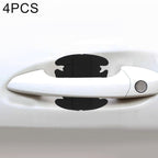 Car-Styling Car Door Handle Scratches Resistant Sticker, 4 PCS