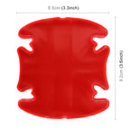 Car-Styling Car Door Handle Scratches Resistant Sticker, 4 PCS