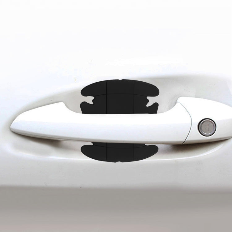 Car-Styling Car Door Handle Scratches Resistant Sticker, 4 PCS
