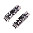 Multi Colors 10 SMD 3535 LED Car Clearance Light Marker Light with Remote Control, DC 12V