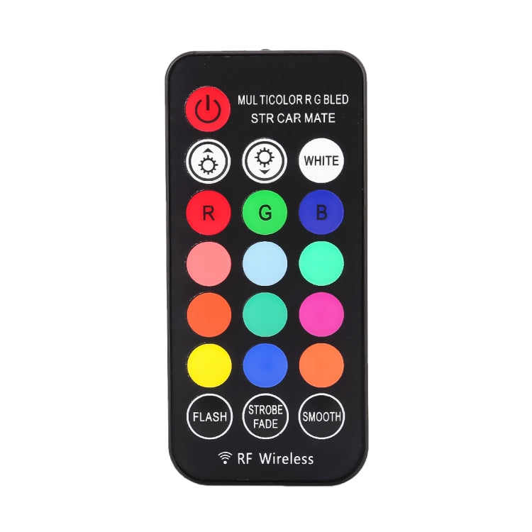 Multi Colors 10 SMD 3535 LED Car Clearance Light Marker Light with Remote Control, DC 12V