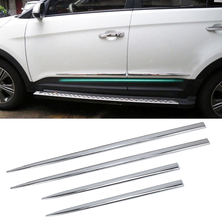 4 PCS Universal Car Door Anti-collision Strip Protection Guards