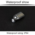 3W 240LM USB Solar Energy Motorcycle / Bicycle Front Light