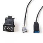 CD AUX Interface + Wiring Hardness for BMW E46, Cable Length: 1.5m