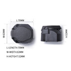 12V 7Pin Car Plug Socket Wiring Connector Adapter Car Plug Socket for Trailer / Truck / Bus, EU Plug