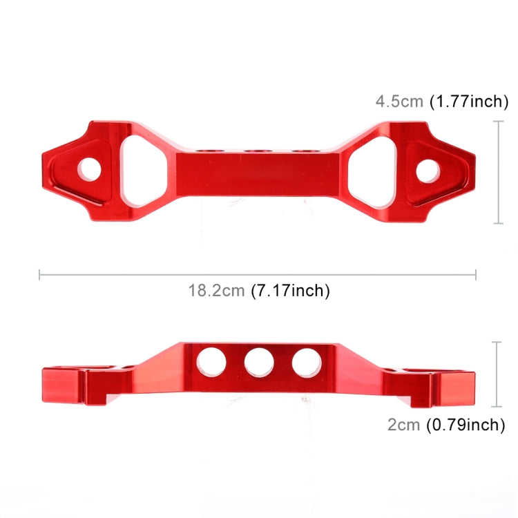 Universal Car Short Arch Stainless Steel Battery Tie Down Clamp Bracket, Size: 18.2 x 4.5 x 2cm