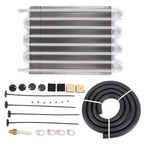 Car 8 Rows Modified Automobile Gearbox Cooler Cooling Engine Oil or Fuel Oil