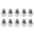 10 PCS 1156/BA15S 3W Car Turn Light with Glass Shell, DC 12V