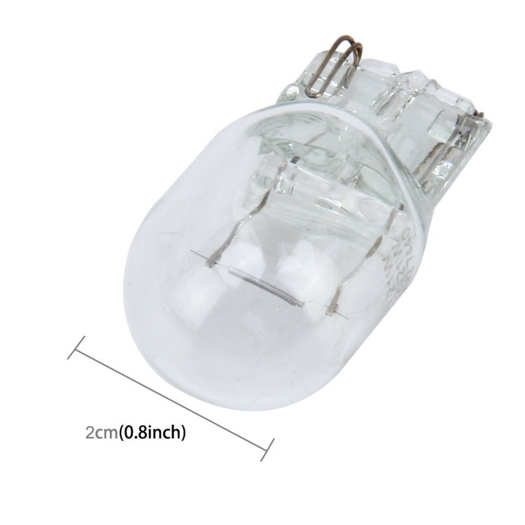 10 PCS 7440 3W Car Turn Light with Glass Shell, DC 12V