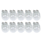 10 PCS 7443 3W Car Turn Light with Glass Shell, DC 12V