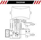 Universal Auto Side Mirror Folding System Car Side Mirror Folding Controller