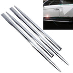 4 PCS Car Auto Door Side Edge Metal Anti-scratch Body Guard Protection Strip Sticker